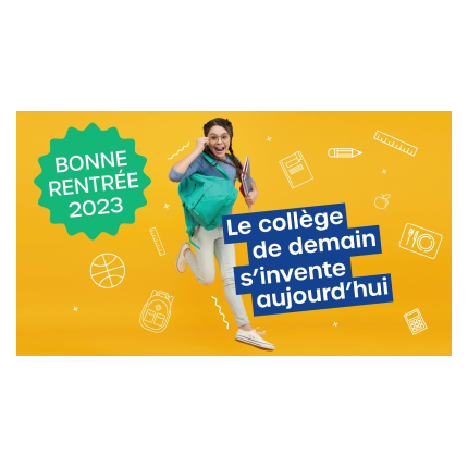 Rentrée 2023 des collégiens de l'Essonne : nouveautés et projets
