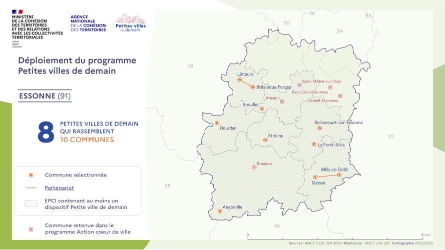deploiement du dispositif petites villes de demain essonne high