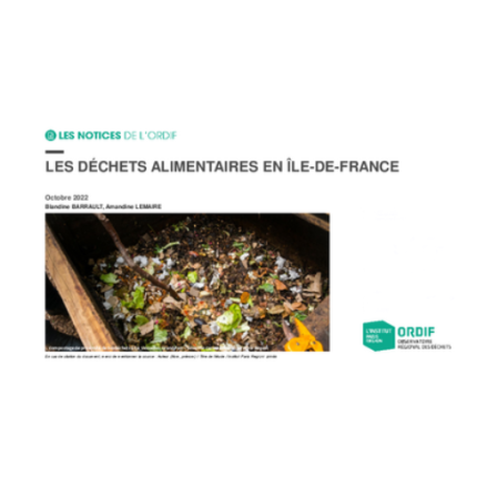 Déchets alimentaires : l'Île-de-France au seuil de la généralisation