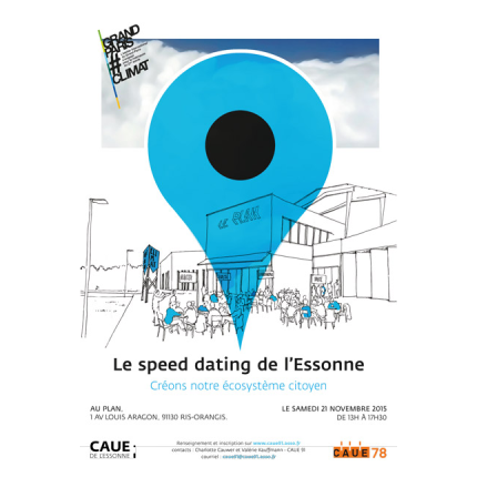 Le speed dating de l'Essonne - Créons notre écosystème citoyen.