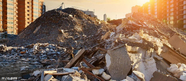 30 millions de tonnes de déchets de chantier